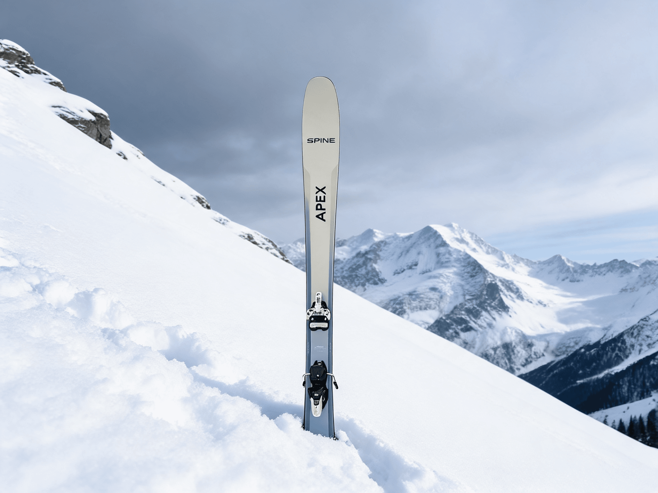 Spine freeride ski hero