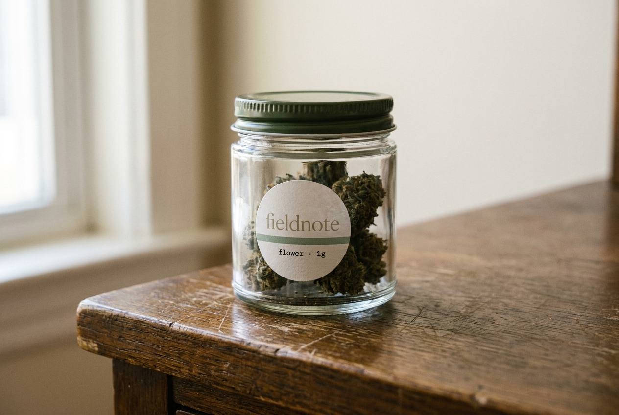 Fieldnote gram jar