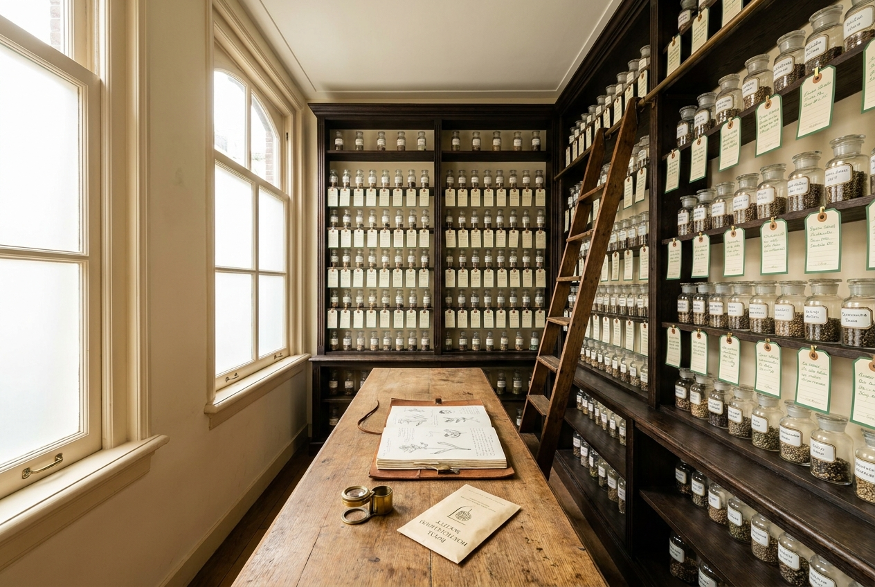The Lineage Amsterdam archive room
