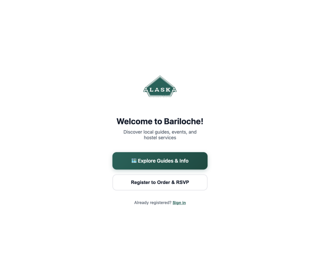 A guest app for hostel guests