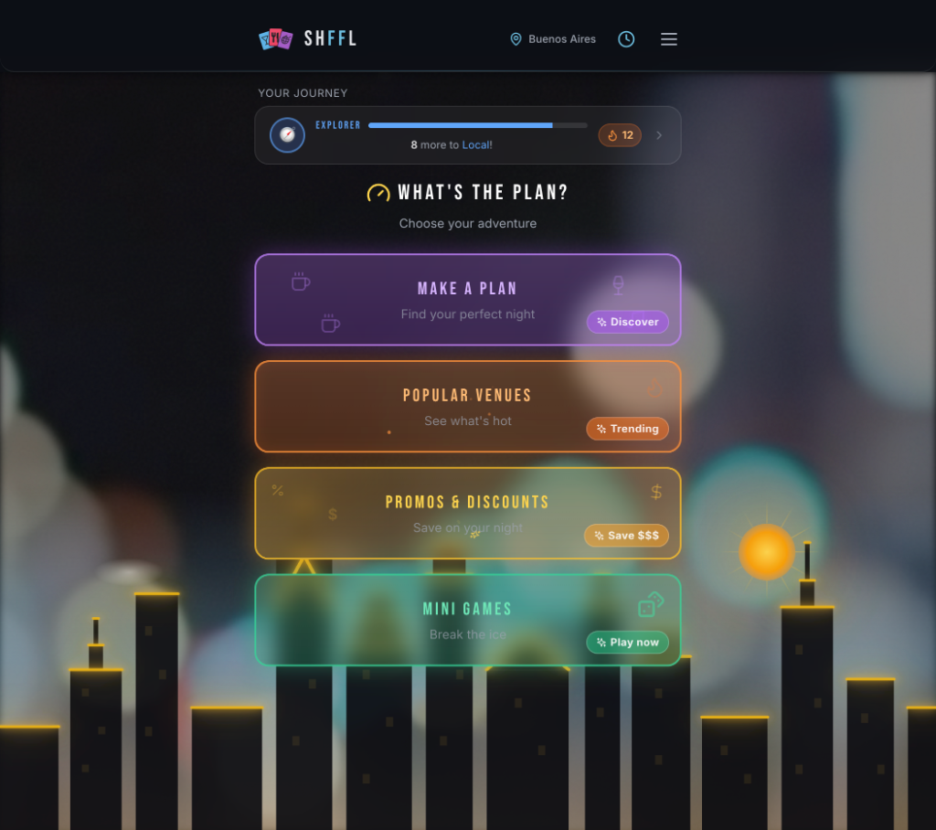 Shffl - Foodie Social App